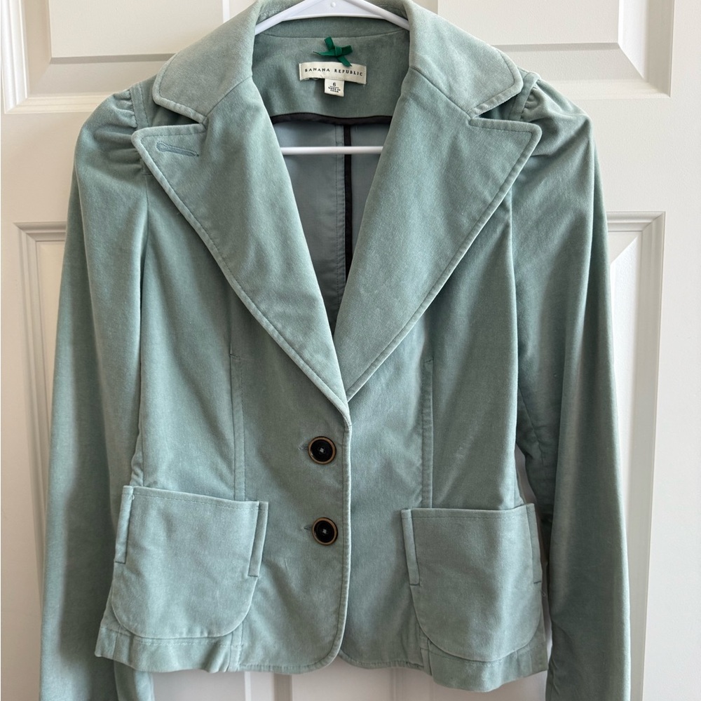 Banana Republic Women's Velvet Blazer